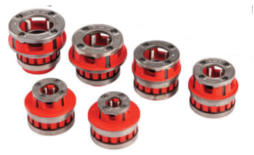 Pipe Die Set Rigid 12R PVC 1/2" - 2"