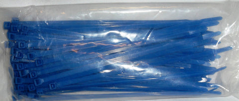 Zip Tie - Blue (Package of 100)