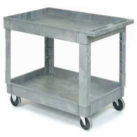 Cart 4 Wheel Plastic 2 Shelf