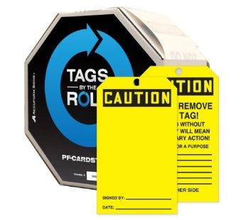 Tags Caution Roll