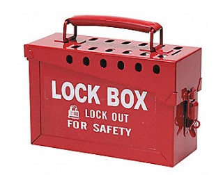 Lock Box Red