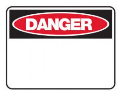 Signs Danger