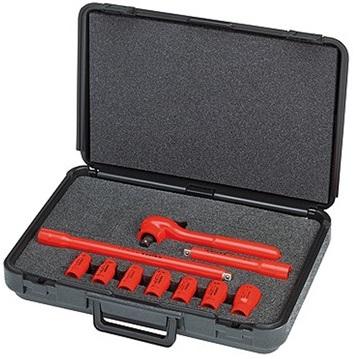 Socket Set 3/8" Dr Insulated 1,000V