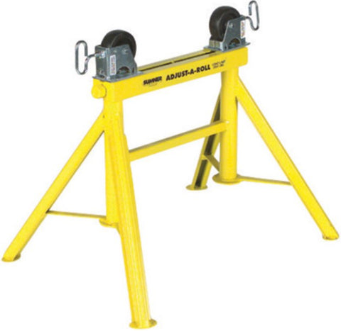 Stand Roller Saw Horse W/Rubber Wheels